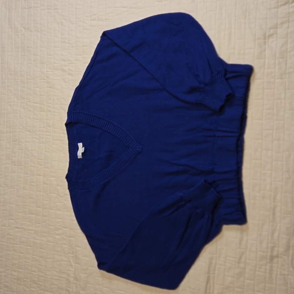 Abound V-Neck Knit Sweater Multiple Sizes, Purple, NWT